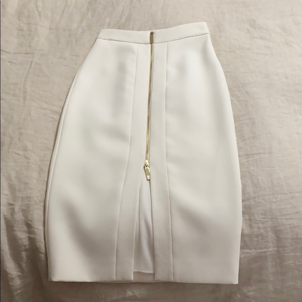 COPY - Authentic Ted Baker Cream Pencil Skirt!